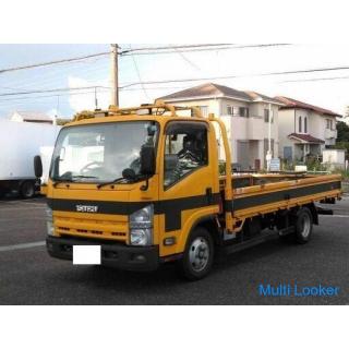 2008 Isuzu Elf 2t flache breite lange AT-Rückkamera ETC