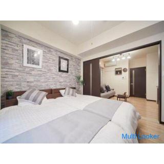 [Einschließlich Nebenkosten und Wifi] Wohnung mit Balkon [zu Fuß vom Bahnhof Namba entfernt]