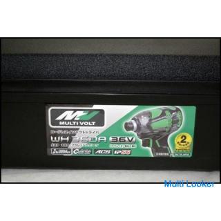 Unbenutzte Hikoki 36V WH36DA 2XP Aggressive Green Impact Driver Former mit mehreren Schrauben