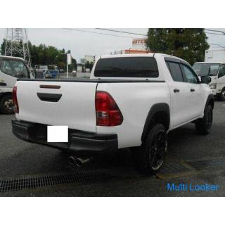 2019 Hilux 2.4 Z Schwarz Rally Edition Diesel 4WD 9V Typ breite Speichernavigation Echte 18 Zoll Alu