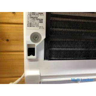 ☆ SHARP 10 m² Raumklimaanlage AY-D22DG 2014 hergestellt R410A Gas