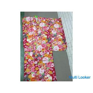 Shichigosan 7-jähriges Mädchen Kimono-Set