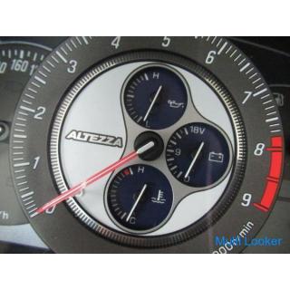 Garantiert !! Seltener Toyota Original SXE10 Altezza 3S-GE Später 6MT 6-Gang Tachometer Center Tacho