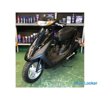 Zuverlässige Wartung des Motorradgeschäfts! Live DIO Schalldämpfer F Reifen neu!