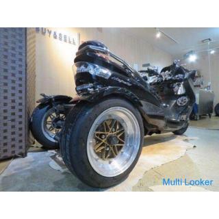 YAMAHA MAJESTY TRIKE 26968km Schwarz 250ccm Selbstkompensation R5.5 Trike Custom Production!