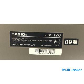 E-Piano CASIO 2009 hergestellt PX-120 mit Stuhl