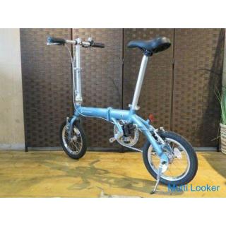 Renault FDB140 Klapprad 14 Zoll Aluminiumrahmen Hellblau Kompaktklapprad