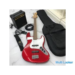 Mavis E-Gitarre, fotogener Verstärker, Cover, Schultergurt, Draht, Tuner-Set!