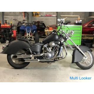 Honda Steed Harley Bagger Style Full Custom American Bike