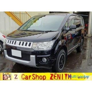 Mitsubishi Delica D: 5 2,4 G Netzteil 4WD Beide Powersla Navi TV Rückfahrkamera (Schwarz)