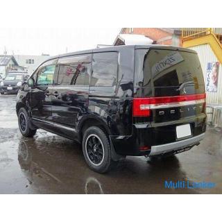 Mitsubishi Delica D: 5 2,4 G Netzteil 4WD Beide Powersla Navi TV Rückfahrkamera (Schwarz)