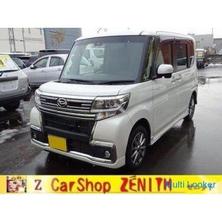 Daihatsu Tanto 660 Benutzerdefinierte RS Top Edition SAII 4WD Beide Powersla Navi (Perle)