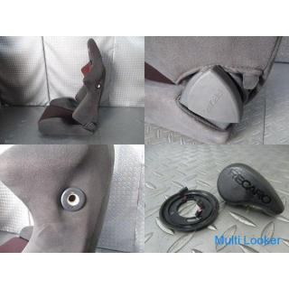 RECARO Original SR-6 SR6 SK100 RD / BK Rot & Schwarz Halbschaufel 1 Sitz