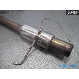 Unbekannter Hersteller ER34 R34 Skyline 4-türig RB25DET Edelstahl-Zwischenrohr Heckschalldämpfer Hec