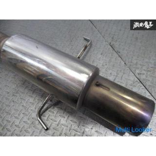 Unbekannter Hersteller ER34 R34 Skyline 4-türig RB25DET Edelstahl-Zwischenrohr Heckschalldämpfer Hec