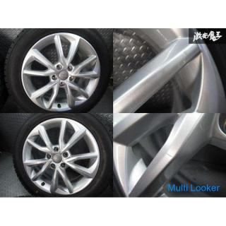 Audi TT original 8S 17 Zoll 7J +47 PCD112 5H 5-Loch-Rad 4-teilig mit Spikereifen 225 / 50R17 sofort 