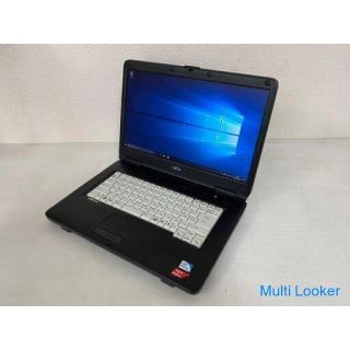 Fujitsu 15,6-Zoll-Laptop FMV-A8290 Win10 Home 32-Bit-Celeron 900 2,20 GHz 2 GB Festplatte 160 GB