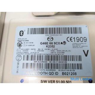 2015 Mazda CX-3 DK5FW GPS-Einheit G46E-66-9C0