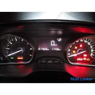 2017 Peugeot 208 A9HN01 Tachometer 17666 km