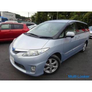 Honda Estima Hybrid * 4WD * HID * Smart Key * Linke Stromversorgung Sla * Navi * Rückfahrkamera * DV