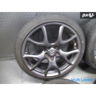 Mazda Original BBS geschmiedet RG503 SE3P RX-8 RS Ende 19 Zoll 8J +47 PCD114.3 Gunmetal Wheel 4-teil