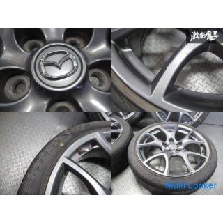 Mazda Original BBS geschmiedet RG503 SE3P RX-8 RS Ende 19 Zoll 8J +47 PCD114.3 Gunmetal Wheel 4-teil