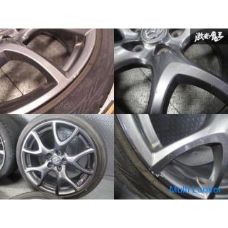 Mazda Original BBS geschmiedet RG503 SE3P RX-8 RS Ende 19 Zoll 8J +47 PCD114.3 Gunmetal Wheel 4-teil