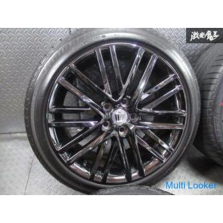 Toyota Original GRS210 210 Series Crown Athlet 18 Zoll 8J +40 PCD114.3 5H Rad 4-teiliges Set Schwarz