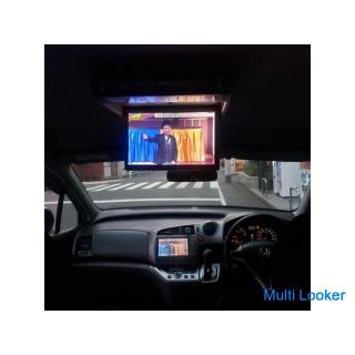 Honda Stream 1.8X HDD Navigation echte HDD Navigation & terrestrisches Digitalfernsehen & Fl