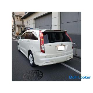 Honda Stream 1.8X stilvolles Paket externe Navigation & terrestrische digitale TV Dachspoiler 3 