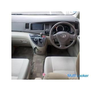 Toyota Isis Platana LTD beidseitig elektrische Schiebetür echte HDD-Navigation terrestrisches Digita