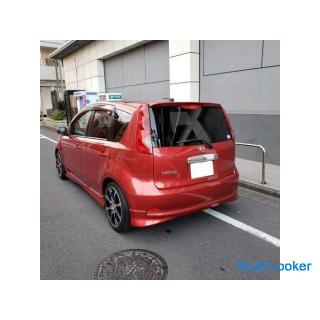 Nissan Note 15RS 5. Januar 78.000 km Echte HDD-Navigation & Full Seg TV ETC Full Aero & Exte