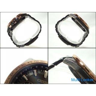 CITIZEN Attesa F900-T023126 Satellitenwelle Solar Titanium GPS Satellitenradio Uhr Begrenzt auf 1600