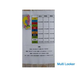 Ich werde dringend liefern. Motorradkurier aus Kyoto