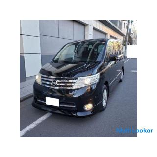 Serena Highway Star V Aero Auswahl Original HDD Navi & Full Seg TV ETC Beidseitig Power Slide Do