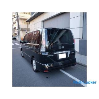 Serena Highway Star V Aero Auswahl Original HDD Navi & Full Seg TV ETC Beidseitig Power Slide Do