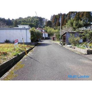 Higashikata, Ibusuki City, Präfektur Kagoshima [Land zum Verkauf] Land für Villen und Häuser Ungefäh