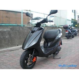 SA39J Yamaha JOG ZR EV02 Schwarz Custom Kitaco Batterie usw. Neu ersetzt