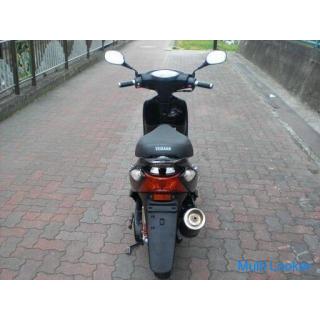 SA39J Yamaha JOG ZR EV02 Schwarz Custom Kitaco Batterie usw. Neu ersetzt