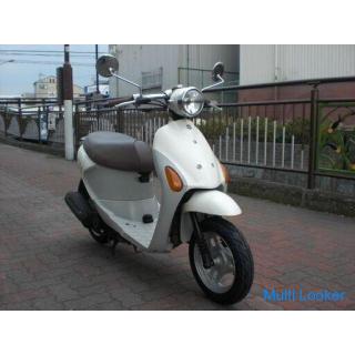 Suzuki Lets 4 Pallet Fit Pearl White Batterie / Vorderreifen und andere neue Teile wurden ersetzt Si