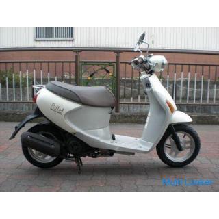 Suzuki Lets 4 Pallet Fit Pearl White Batterie / Vorderreifen und andere neue Teile wurden ersetzt Si