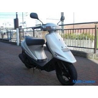 Suzuki Adresse V100 Silber Batterie / Stecker usw. Neu ersetzt