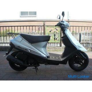 Suzuki Adresse V100 Silber Batterie / Stecker usw. Neu ersetzt