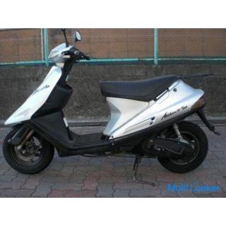 Suzuki Adresse V100 Silber Batterie / Stecker usw. Neu ersetzt