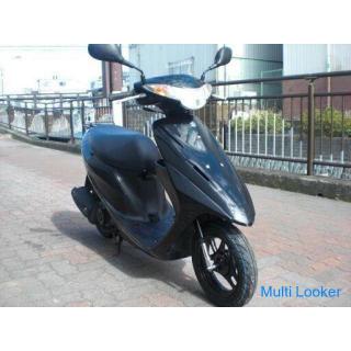 Suzuki Adresse V50 Fi Spätes Modell schwarz, Batterie / Reifen vorne und hinten usw. Neu ersetzt