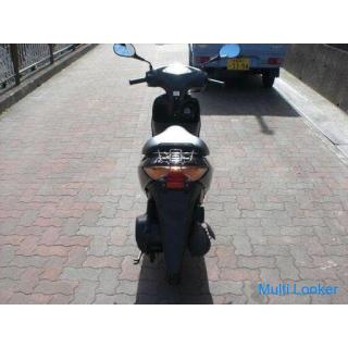 Suzuki Adresse V50 Fi Spätes Modell schwarz, Batterie / Reifen vorne und hinten usw. Neu ersetzt