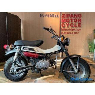 Suzuki RV50 Van Van 50 Weiß Laufen 3400 km Start OK Tatsächlicher Roller Moped Altes Auto Vintage An