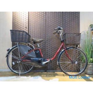 Panasonic BE-ELD632 26 Zoll Red Interior 3-stufig mit Ladegerät Einfaches Einkaufen! Fahrrad