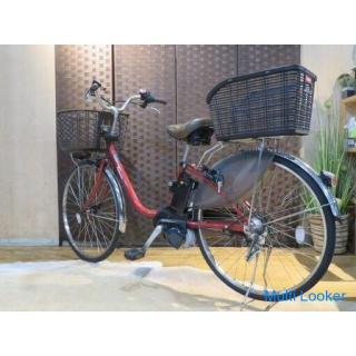 Panasonic BE-ELD632 26 Zoll Red Interior 3-stufig mit Ladegerät Einfaches Einkaufen! Fahrrad