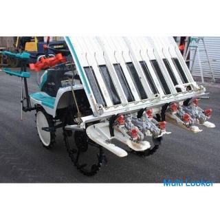 Kubota Reispflanzer 4-reihig Planting SPU45P 9,7 PS Allrad-Servolenkung